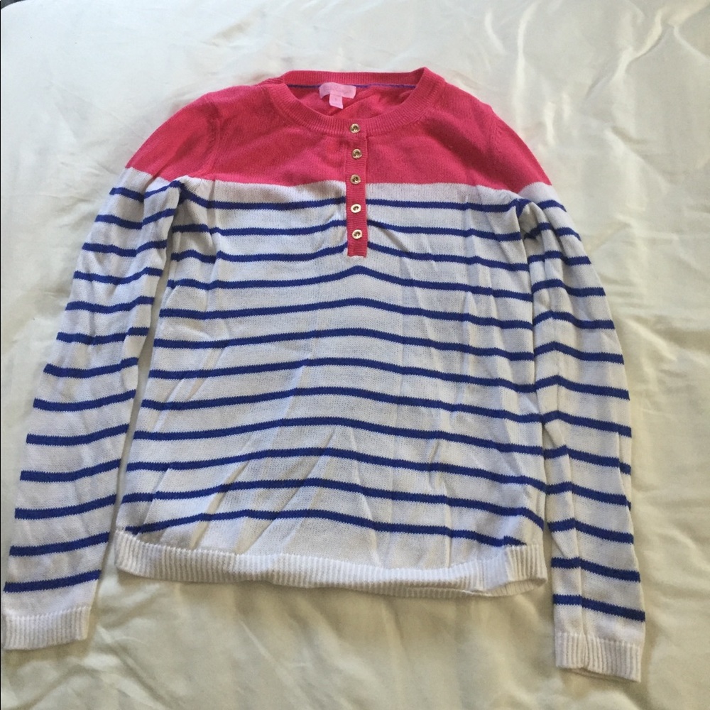 Lilly Pulitzer brand new striped sweater